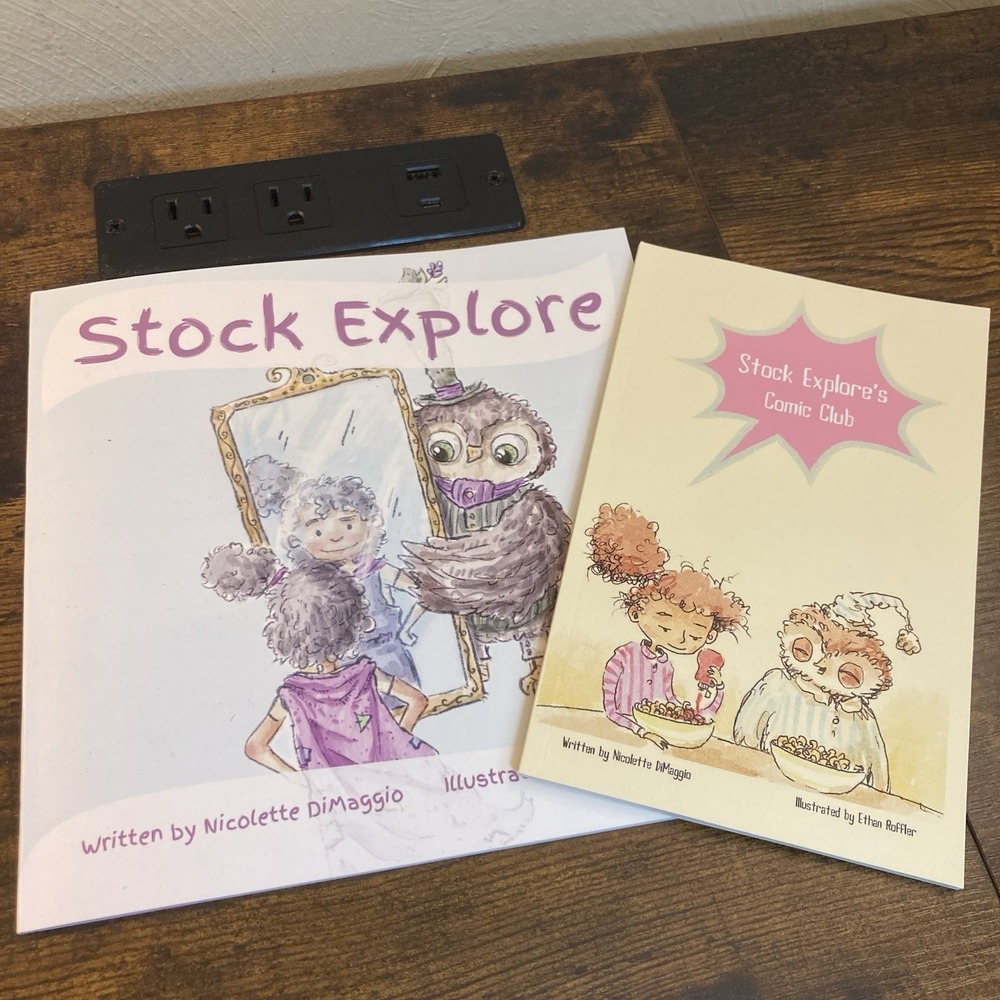 Kids Financial Literacy Books Stock Market Investing DiMaggio Illustrated Money